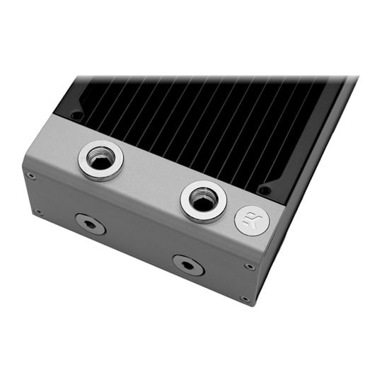 EK-Quantum Surface P240M X-Flow 240mm Custom Cooling Radiator Black