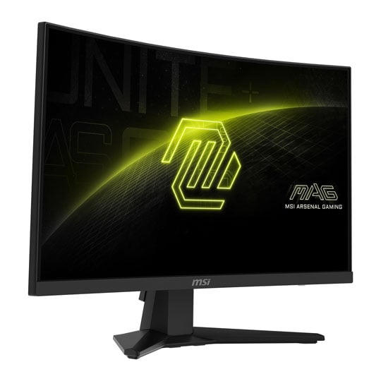 Open Box MSI MAG 244C 24" Full HD 180Hz Adaptive Sync Curved VA Gaming Monitor : image 2