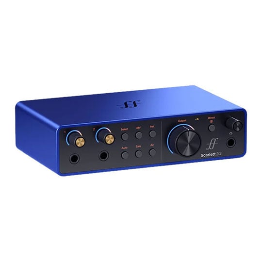 (Open Box) Focusrite Scarlett 2i2 Anniversary Edition - ISA Blue
