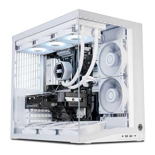 Gaming PC with NVIDIA RTX 5070 and AMD Ryzen 5 7500X3D