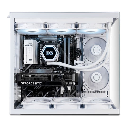 Gaming PC with NVIDIA RTX 5070 and AMD Ryzen 5 7500X3D