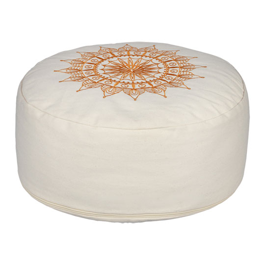 Meinl Sonic Energy Meditation Cushion, Beige, Floral Design Meinl Sonic Energy Meditation Cushion, Beige, Floral Design
