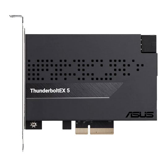 ASUS ThunderboltEX 5 PCI Express Add-in Card with upto 130W Fast Charge
