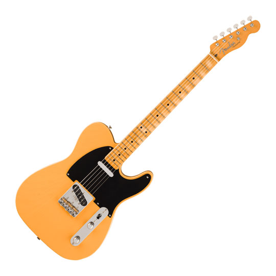 Fender 75th Anniversary Vintera Road Worn 1951 Telecaster, Maple Fingerboard, Butterscotch Blonde Fender 75th Anniversary Vintera Road Worn 1951 Telecaster, Maple Fingerboard, Butterscotch Blonde