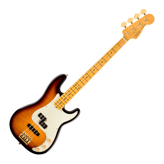 Fender 75th Anniversary American Professional PJ Bass, Maple Fingerboard, 2-Colour Sunburst Fender 75th Anniversary American Professional PJ Bass, Maple Fingerboard, 2-Colour Sunburst