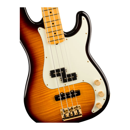Fender 75th Anniversary American Professional PJ Bass, Maple Fingerboard, 2-Colour Sunburst Fender 75th Anniversary American Professional PJ Bass, Maple Fingerboard, 2-Colour Sunburst