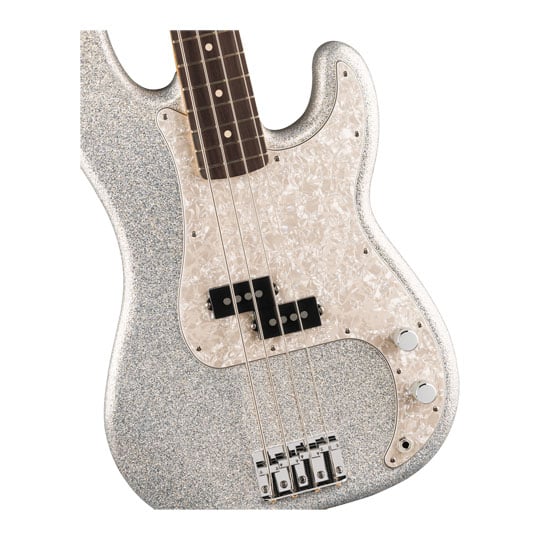 Fender 75th Anniversary Player II Precision Bass, Rosewood Fingerboard, Diamond Dust Sparkle Fender 75th Anniversary Player II Precision Bass, Rosewood Fingerboard, Diamond Dust Sparkle
