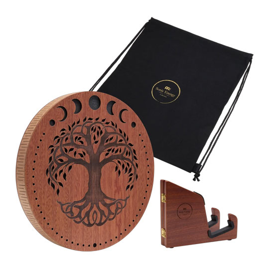 Mein Sonic Energy 10" Rain Disk, Stream Sound, Moon Phases & Tree of Life Carving : image 4