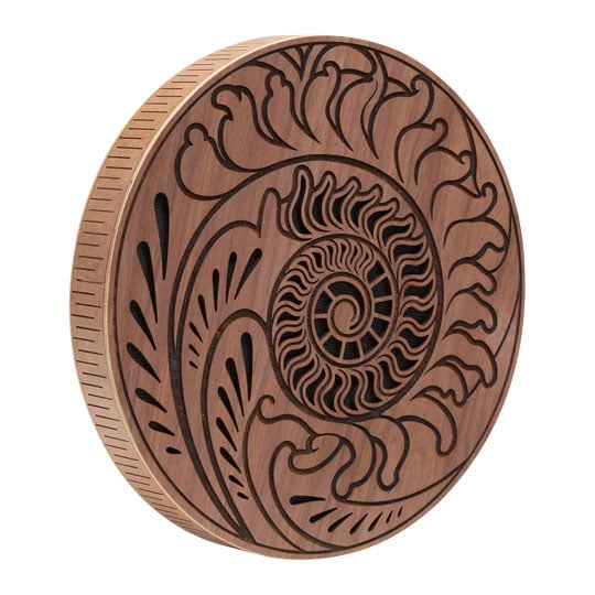 Meinl Sonic Energy 10" Rain Disk Ocean Sound, Fibonacci-Inspired Carving : image 3