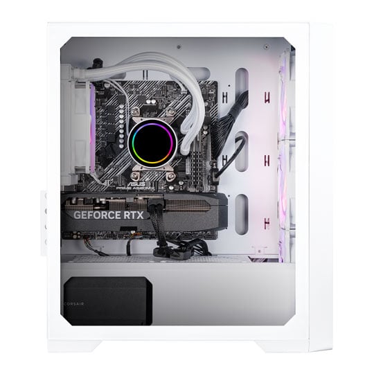 Gaming PC with NVIDIA RTX 5070 and AMD Ryzen 5 7500X3D