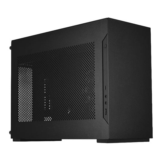 Lian Li / DAN A4-H2O Black mini ITX Steel Mesh Minimalist PC Gaming Case w/ PCIe 5.0 Riser Lian Li / DAN A4-H2O Black mini ITX Steel Mesh Minimalist PC Gaming Case w/ PCIe 5.0 Riser