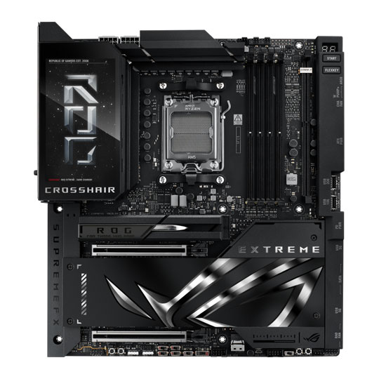 Open Box ASUS ROG CROSSHAIR X870E EXTREME DDR5 PCIe 5.0 E-ATX Enthusiast Motherboard Open Box ASUS ROG CROSSHAIR X870E EXTREME DDR5 PCIe 5.0 E-ATX Enthusiast Motherboard