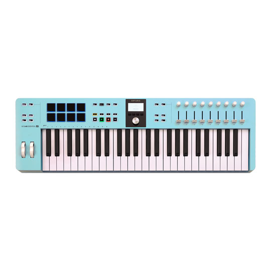 Arturia Keylab Essential 49 Mk3 Controller Keyboard - Limited Edition Aquamarine Arturia Keylab Essential 49 Mk3 Controller Keyboard - Limited Edition Aquamarine