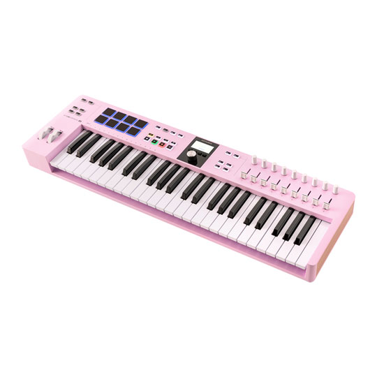 Arturia Keylab Essential 49 Mk3 Controller Keyboard - Limited Edition Rose Quartz Arturia Keylab Essential 49 Mk3 Controller Keyboard - Limited Edition Rose Quartz