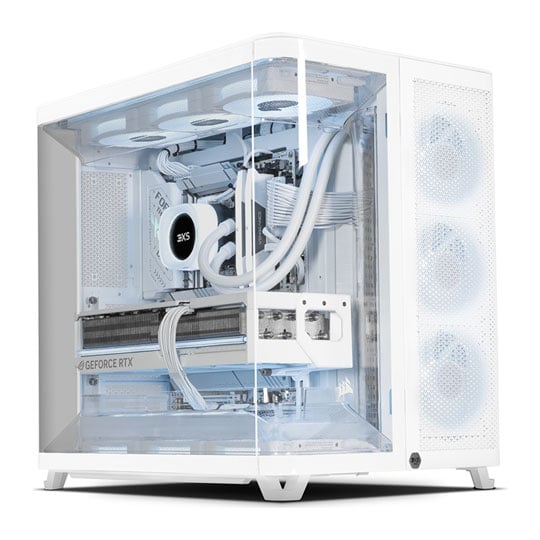 High End Gaming PC with NVIDIA GeForce RTX 5090 and AMD Ryzen 7 9850X3D