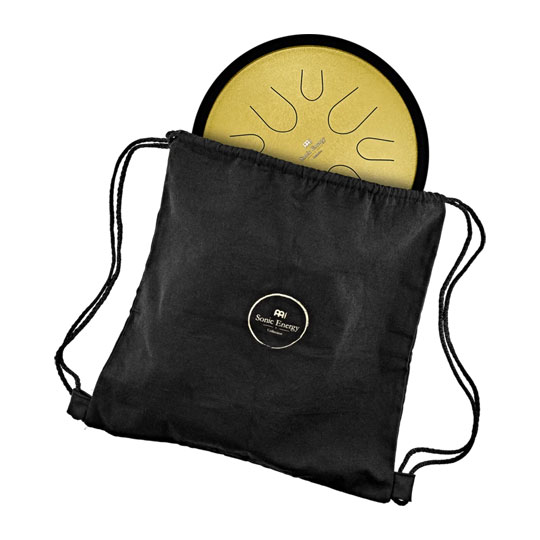 Meinl Sonic Energy 10" Compact Steel Tongue Drum, D Minor, 8 Notes, 432 Hz, Gold : image 4