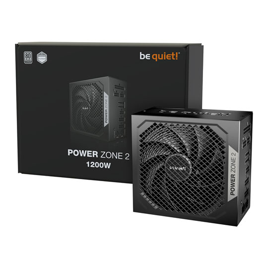 be quiet! Power Zone 2 1200 Watt Fully Modular 80+ Platinum ATX 3.1 Power Supply