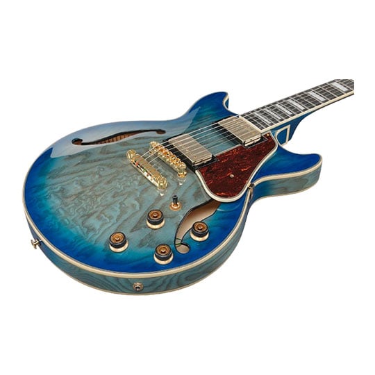 Ibanez AM93QA-JBB Hollowbody Electric Guitar