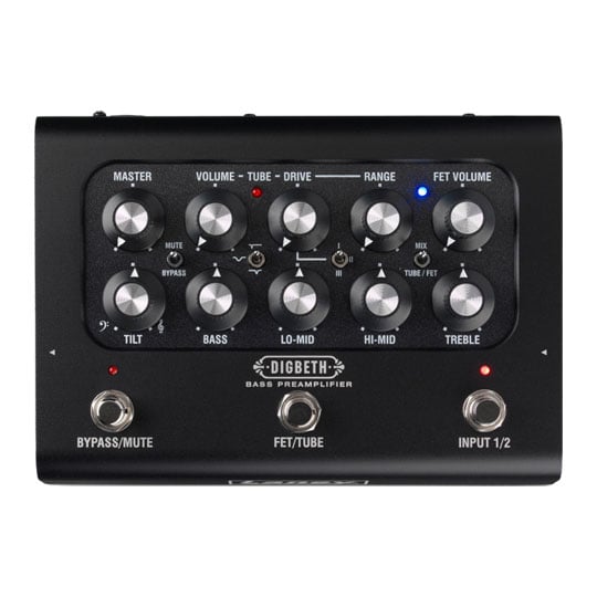 Laney DB-EAST-PRE Nathan East DIGBETH Bass Preamp Pedal Laney DB-EAST-PRE Nathan East DIGBETH Bass Preamp Pedal