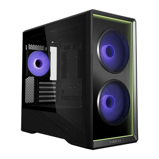 Lian Li Vector 150 INF Black RGB Mid Tower Tempered Glass Infinity Mirror PC Case Lian Li Vector 150 INF Black RGB Mid Tower Tempered Glass Infinity Mirror PC Case