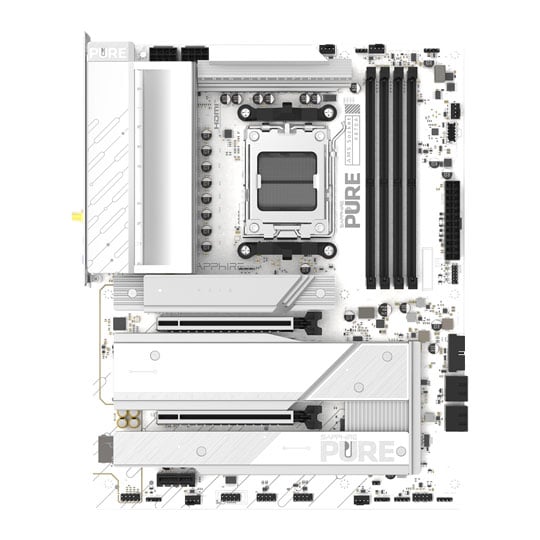 Sapphire PURE X870A WIFI 7 AM5 DDR5 PCIe 5.0 ATX Motherboard