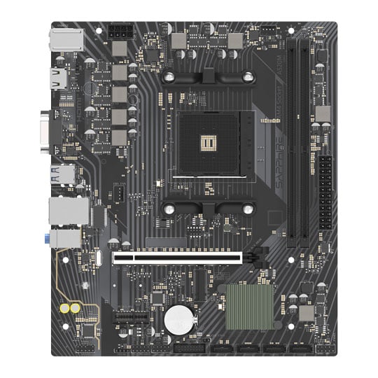 Sapphire A520M-E AM4 DDR4 PCIe 3.0 MicroATX Motherboard