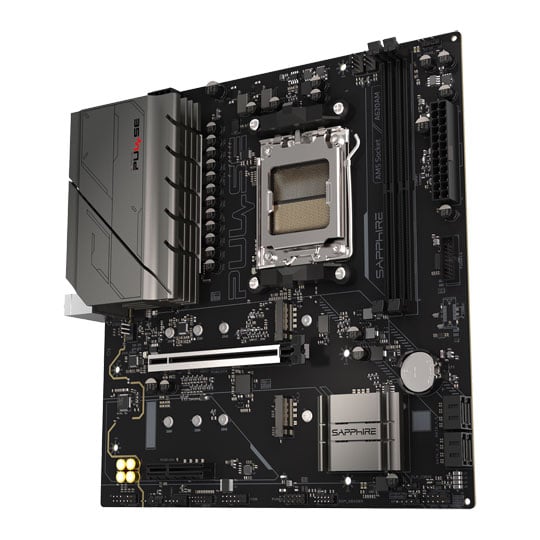 Sapphire PULSE A620AM AM5 DDR5 PCIe 4.0 MicroATX Motherboard : image 3