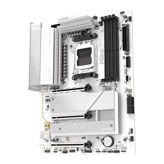 Sapphire PURE B850A AM5 DDR5 PCIe 5.0 ATX Motherboard : image 3