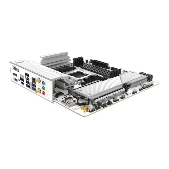 Sapphire PURE B850M WIFI AM5 DDR5 PCIe 5.0 MicroATX Motherboard : image 4