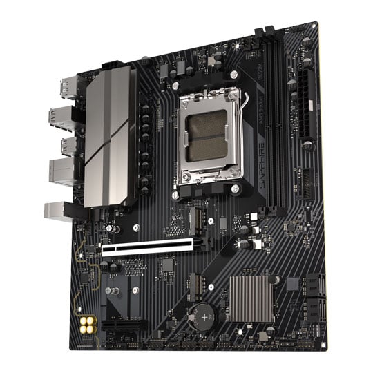 Sapphire B650M-E AM5 DDR5 PCIe 4.0 MicroATX Motherboard : image 3