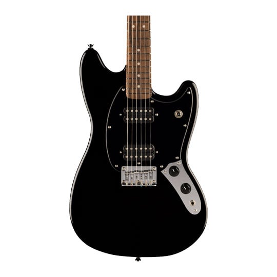 Squier Sonic Mustang HH, Laurel Fingerboard, Black Pickguard, Black