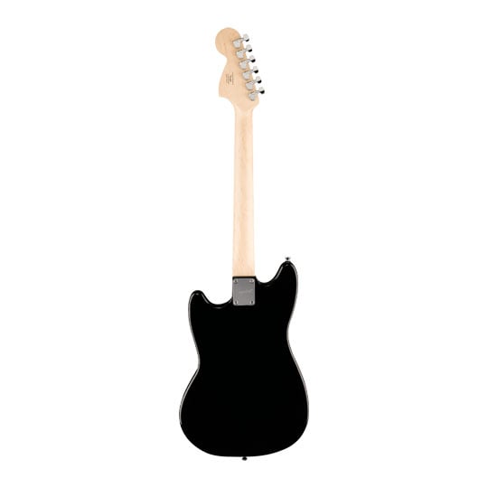 Squier Sonic Mustang HH, Laurel Fingerboard, Black Pickguard, Black : image 4