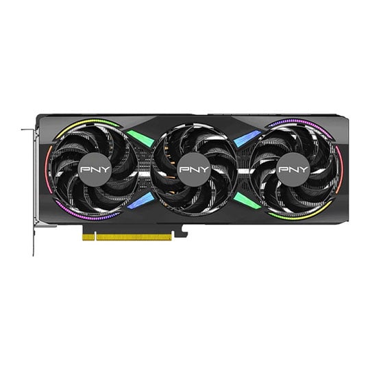 PNY NVIDIA GeForce RTX 5070 Ti 16GB ARGB Triple Fan Blackwell Graphics Card