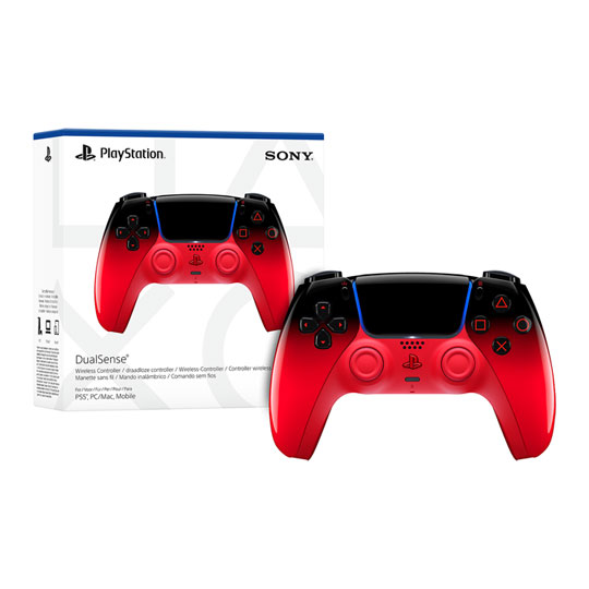 Sony PlayStation DualSense HYPERPOP Collection Techno Red Wireless Controller Sony PlayStation DualSense HYPERPOP Collection Techno Red Wireless Controller