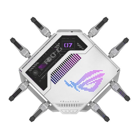 ASUS ROG Rapture Tri-Band GT-BE19000AI WiFi 7 AiMesh Ready Gaming Router : image 3