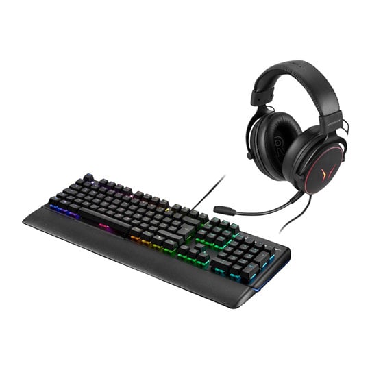 Medion ERAZER Supporter X20 + Mage P20 RGB Mechanical Gaming Keyboard + Headset Bundle Medion ERAZER Supporter X20 + Mage P20 RGB Mechanical Gaming Keyboard + Headset Bundle
