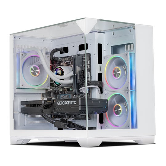 Gaming PC with NVIDIA RTX 5070 Ti and AMD Ryzen 7 7800X3D