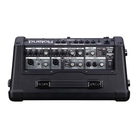 (Open Box) Roland CUBE Street EX Flagship 25W + 25W Stereo Battery Powered Amp With Cosm (Black) (Open Box) Roland CUBE Street EX Flagship 25W + 25W Stereo Battery Powered Amp With Cosm (Black)