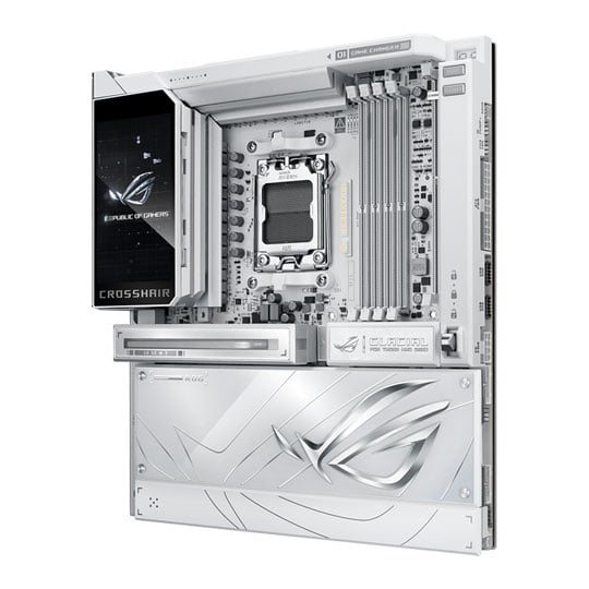 ASUS ROG CROSSHAIR X870E GLACIAL AM5 DDR5 PCIe 5.0 E-ATX Motherboard