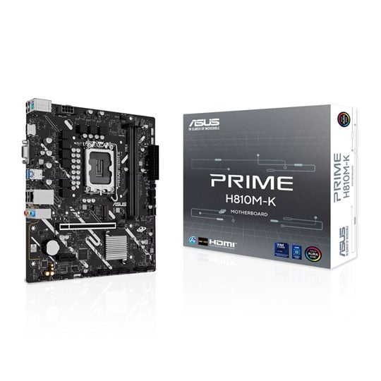 ASUS PRIME Intel H810M-K DDR5  MicroATX Motherboard