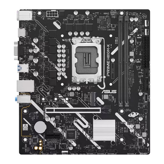 ASUS PRIME Intel H810M-K DDR5  MicroATX Motherboard