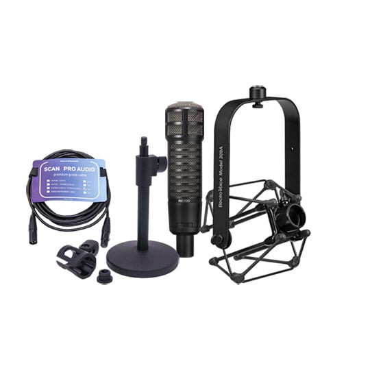Electro-Voice - RE320 + EV309 Shock Mount + Stand and Cable