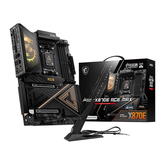 MSI MEG X870E ACE MAX AM5 DDR5 PCIe 5.0 ATX Motherboard