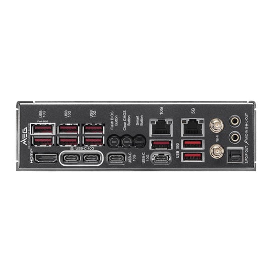 MSI MEG X870E ACE MAX AM5 DDR5 PCIe 5.0 ATX Motherboard : image 4