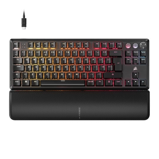Refurbished Corsair K70 PRO TKL Mechanical Hall Effect Gaming Keyboard - MGX Magnetic Switches