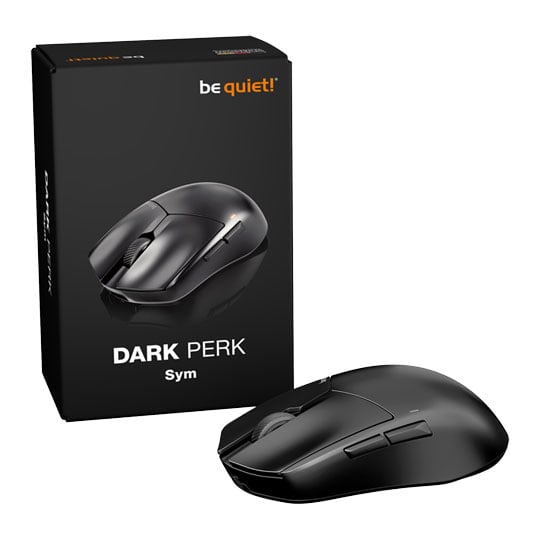 be quiet! Dark Perk Sym Wireless / Wired Gaming Mouse Black be quiet! Dark Perk Sym Wireless / Wired Gaming Mouse Black