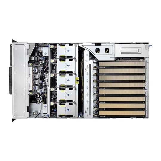 ASUS ESC8000A-E13X Dual AMD EPYC 9005 4U PCIe Gen6 Barebone RTX PRO Server : image 3