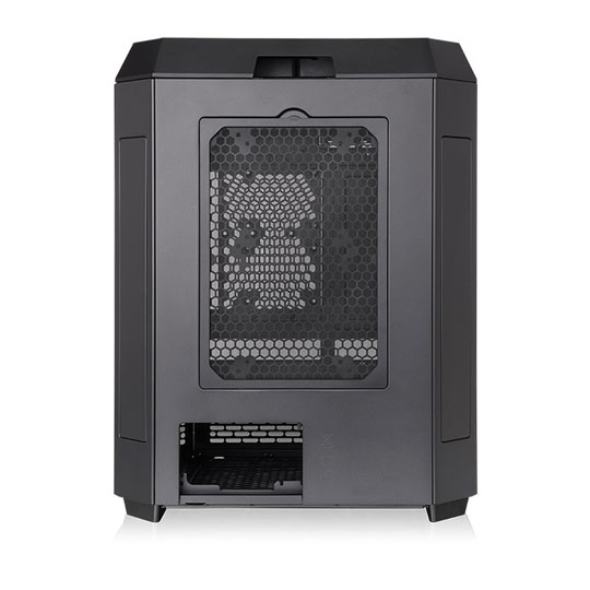 Refurbished Thermaltake The Tower 600 Premium Black Mid Tower Tempered Glass Gaming Case : image 4
