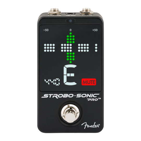 Fender Strobo-Sonic Pro Tuner Pedal Fender Strobo-Sonic Pro Tuner Pedal
