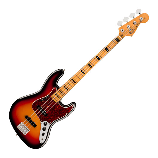 Fender Vintera III Early '70s Jazz Bass, Maple Fingerboard, 3-Colour Sunburst